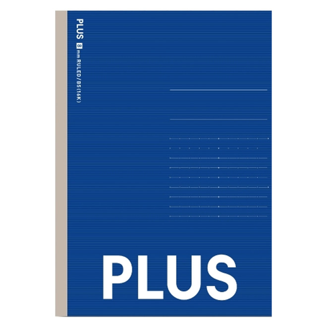 PLUS B5筆記本 8mm 橫線/方格