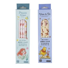迪士尼-12入盒裝2B六角鉛筆