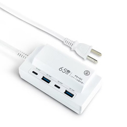 aibo PD65W 氮化鎵GaN 超閃充四孔USB充電延長線