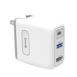 DIKE DOCK 65W PD+QC 3Port快充氮化鎵充電器