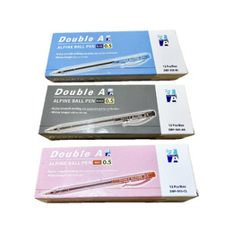 (量販)Double A ALPINE 0.5側壓原子筆 12入