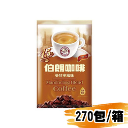 (箱)金車伯朗曼特寧三合一咖啡15g/45包/6大袋