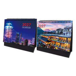 2027年 台灣景三角桌曆A