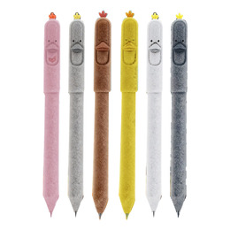 絨絨鴨按動中性筆 藍芯(款式隨機出貨)