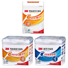 3M 新牙線棒(雙線/單線)