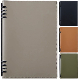 KING JIM TEFRENU 日常革活頁線圈筆記本B5