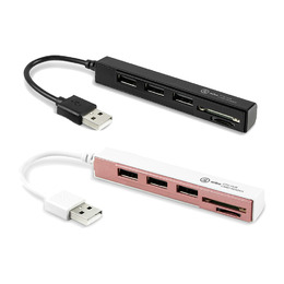 aibo OTG讀卡機+HUB(Type-C/Micro USB/USB2.0)