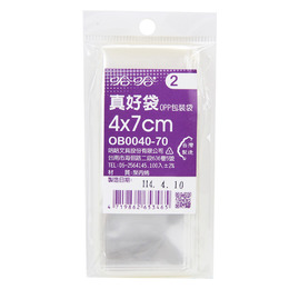 自黏式包裝袋100入 4*7cm OB0040-70