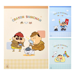 蠟筆小新 25K 橫線固頁筆記本