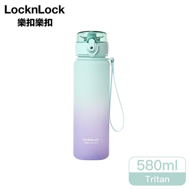 樂扣夢幻漸層Tritan水壺-580ml