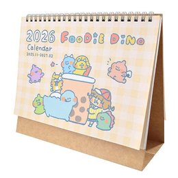 狗狗夾星-2026桌上型月曆(大)