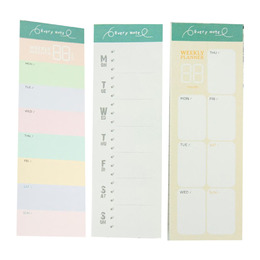 小秩序便籤 週計畫