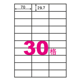 阿波羅A4自黏標籤(100入)70*29.7mm