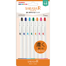 SARASA 鋼珠筆(0.4)7色組