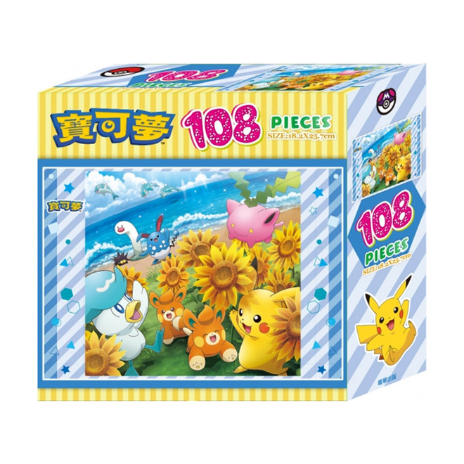 寶可夢 108片盒裝拼圖