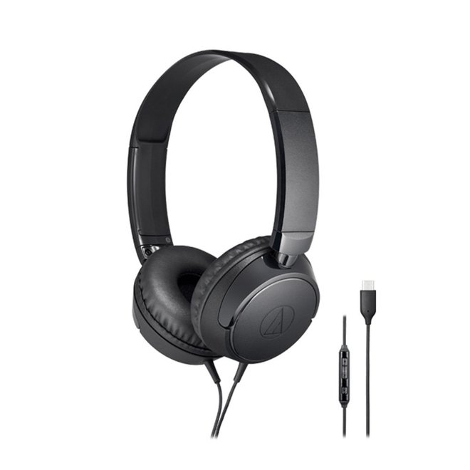 鐵三角USB Type-C用耳罩式耳機S120C