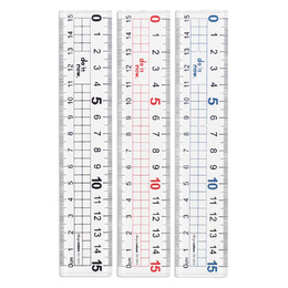 15cm 大字方格尺