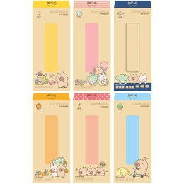 水豚牛皮直式標準信封