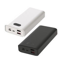 POLYBATT  LED數字顯示20000行動電源PD+QC3.0(白/黑)
