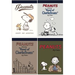SNOOPY(古典糸)萬用MEMO本 (款式隨機出貨)