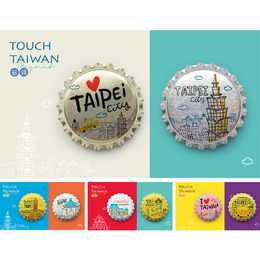 瓶蓋磁鐵組(2入組)