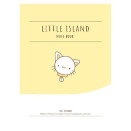 小島朋友16K厚空白平裝筆記-貓