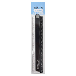 鋁製透明折疊尺30CM