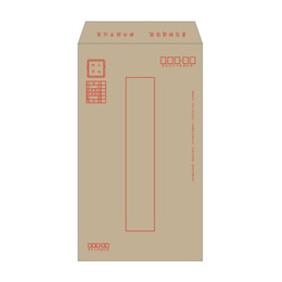 赤牛皮郵寄信封 100張 大12K