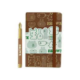 IWI手稿黃銅版鋼筆+筆記本禮盒組LINE FRIENDS