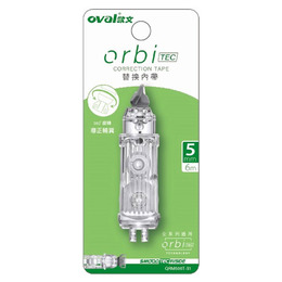 歐文OVAL修正帶替帶5mm*6M