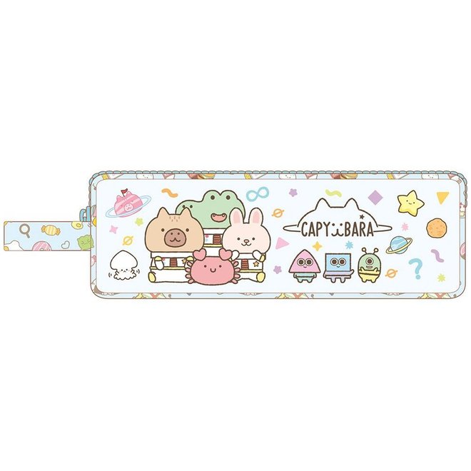 水豚方型筆袋