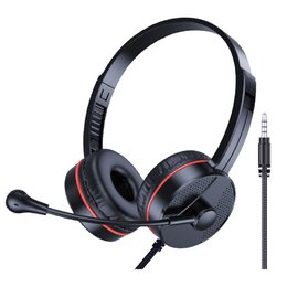 Kt.net  USB+3.5AUX  二合一頭戴式有線耳機麥克風