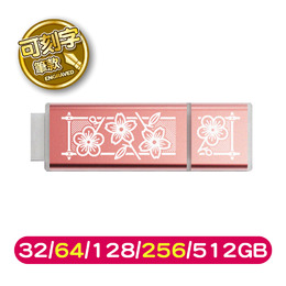 TCELL冠元 USB3.2台灣經典鐵窗花隨身碟 32/64/128/256/512GB-時代花語 (可選刻字或無刻字版)