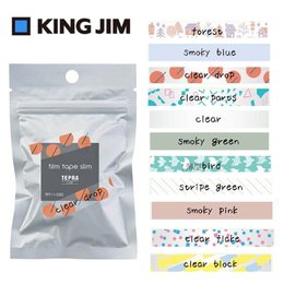 [KING JIM]TEPRA LITE熱感式標籤薄膜膠帶11mm