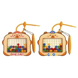 元氣水豚磁力彩珠盤