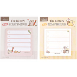 奶油家族便利貼