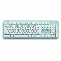 Esense 3700復古圓形標準鍵盤-綠
