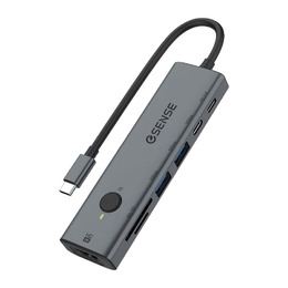 Esense UC127 七合一Type-C多功能集線器