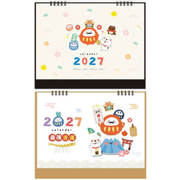 小達摩2027年度大三角桌曆