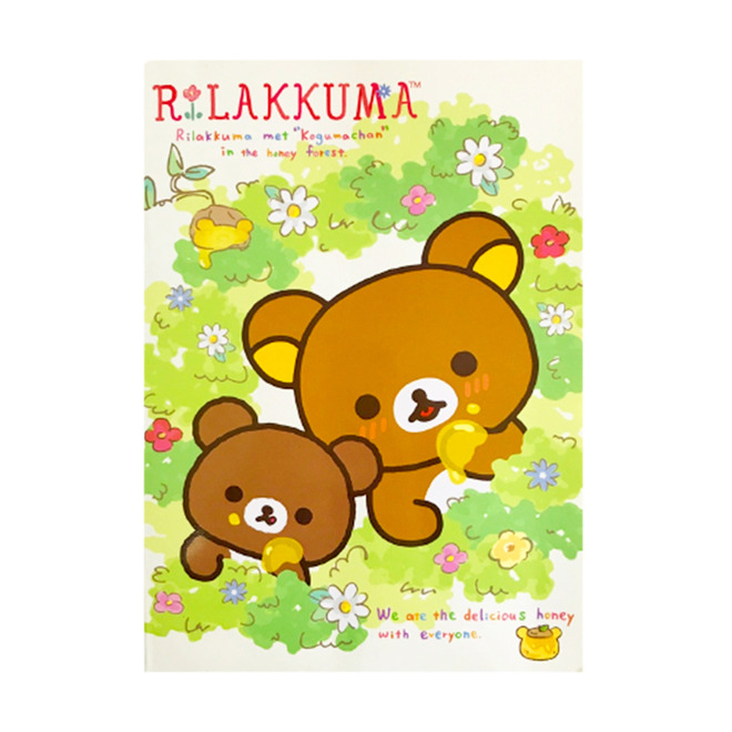 拉拉熊25K筆記本-A版 RK11141A