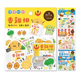 哩哩扣扣商店街貼紙包