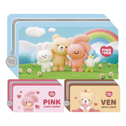 PINK&VEN 萬用筆袋(款式隨機出貨)