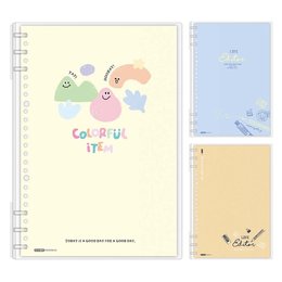 薄型 18K 6孔PP夾