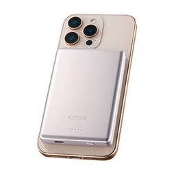 KINYO KPB2655TI薄型磁吸+手錶10000/鈦 行動電源