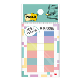 3M 六色利貼抽取式標籤