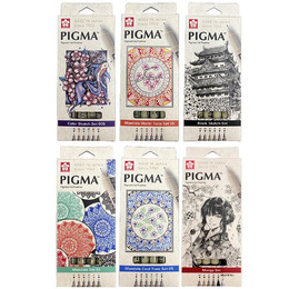 筆格邁代針筆-6入組