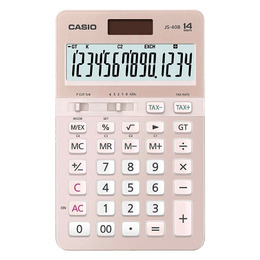CASIO 14位計算機櫻花限定版 JS-40B-PK 
