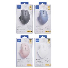 ELECOM Shellpha 無線人體工學5鍵滑鼠 ELMSH30DBSK