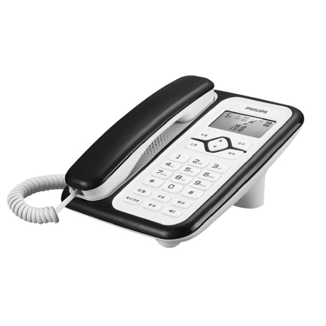 PHILIPS 中文顯示有線電話