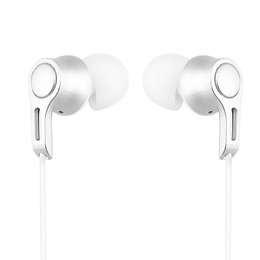 JELLICO 電競系列輕巧好音質線控入耳式耳機-銀色